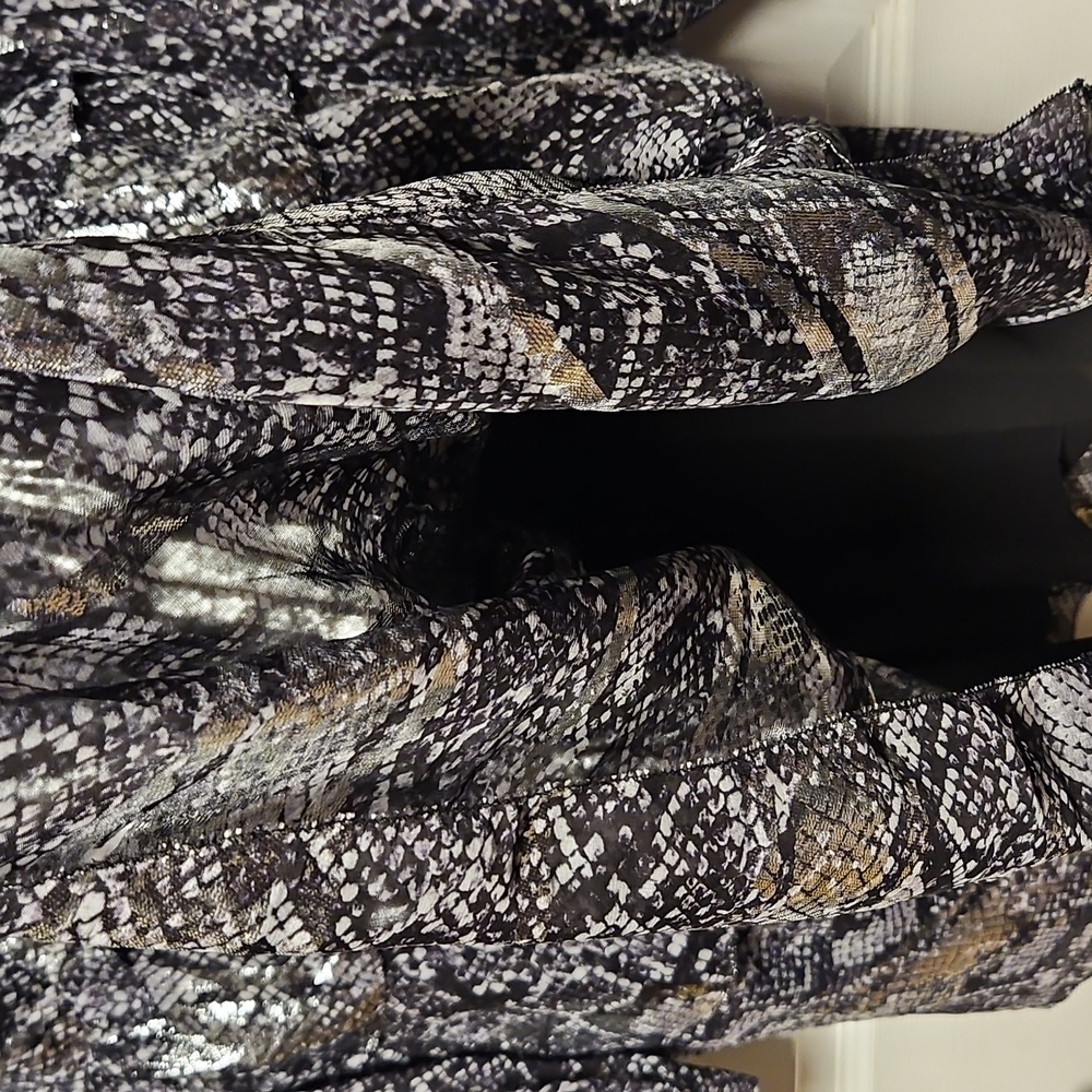 Michael Kors Python Print Mini Dress - Picture 9 of 10